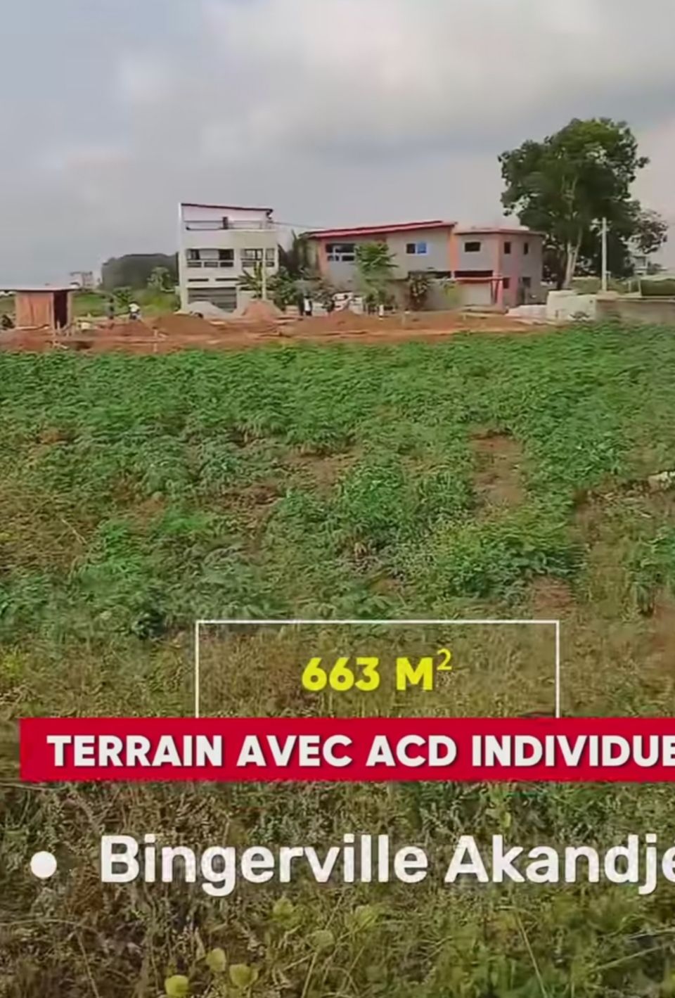 Terrain en vente
