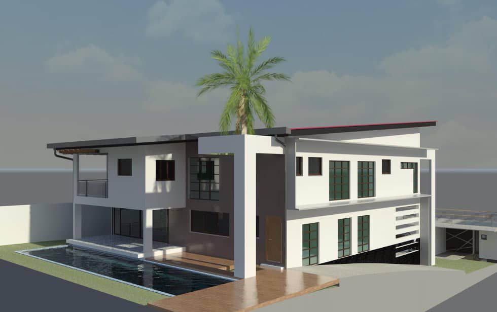 VILLA DUPLEX INACHEVÉE EN VENTE