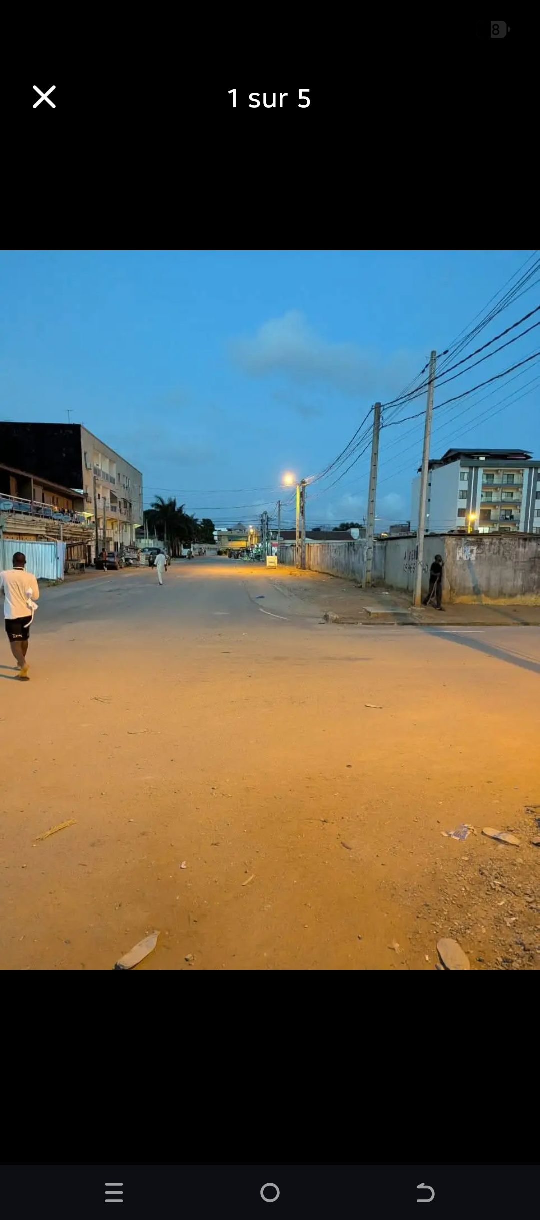 TERRAIN DE 400 M² EN VENTE