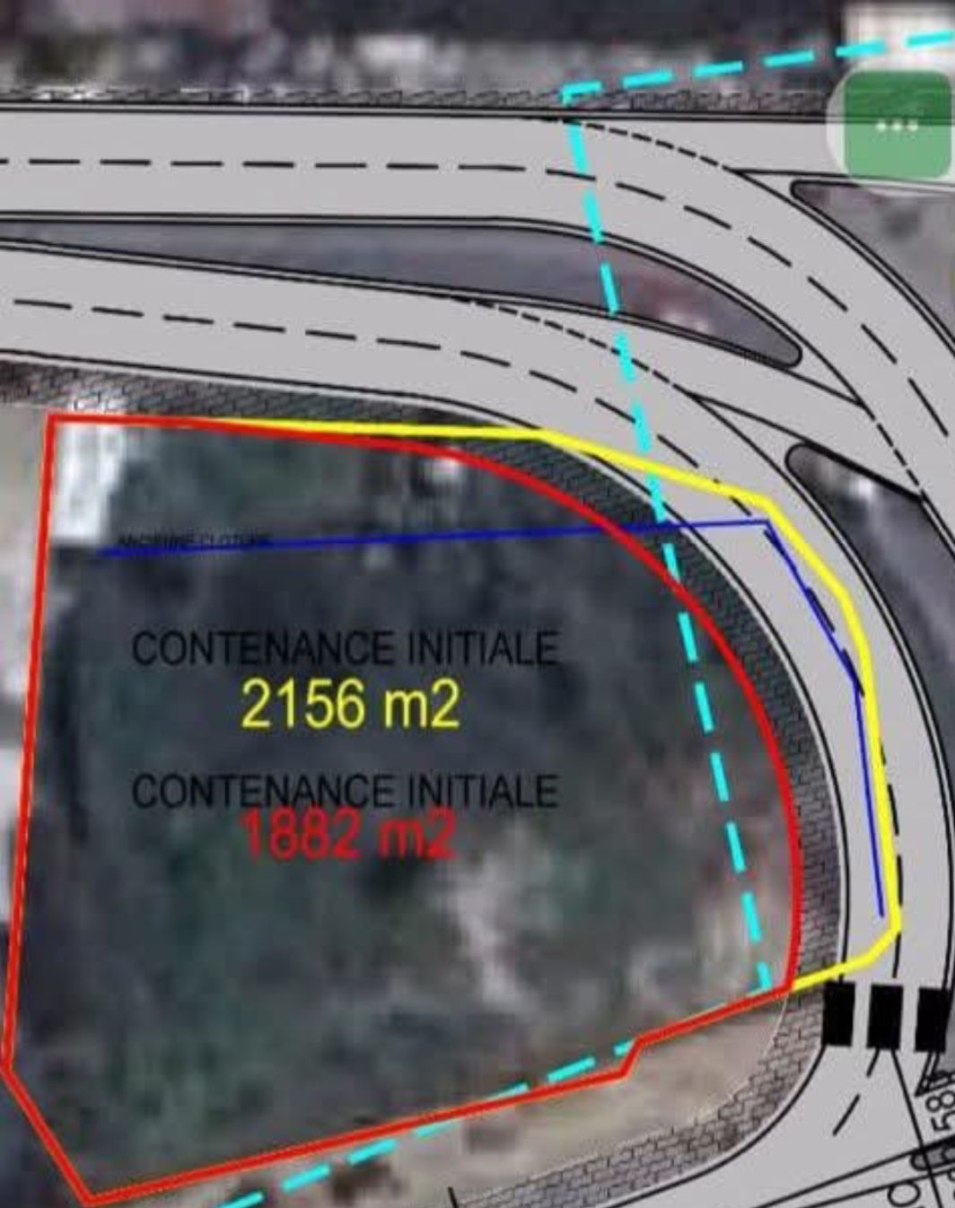 UN TERRAIN DE 2156m2 À VENDRE