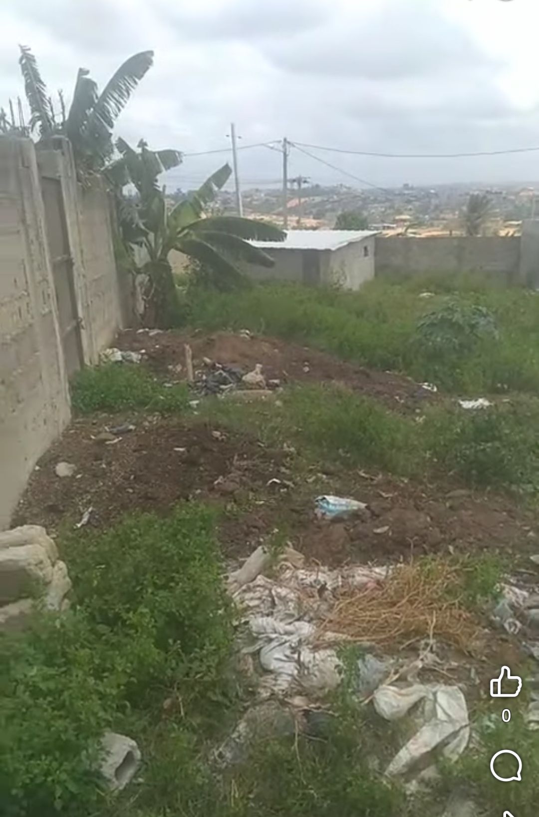 Terrain 800m2 avec attestation villageoise à vendre