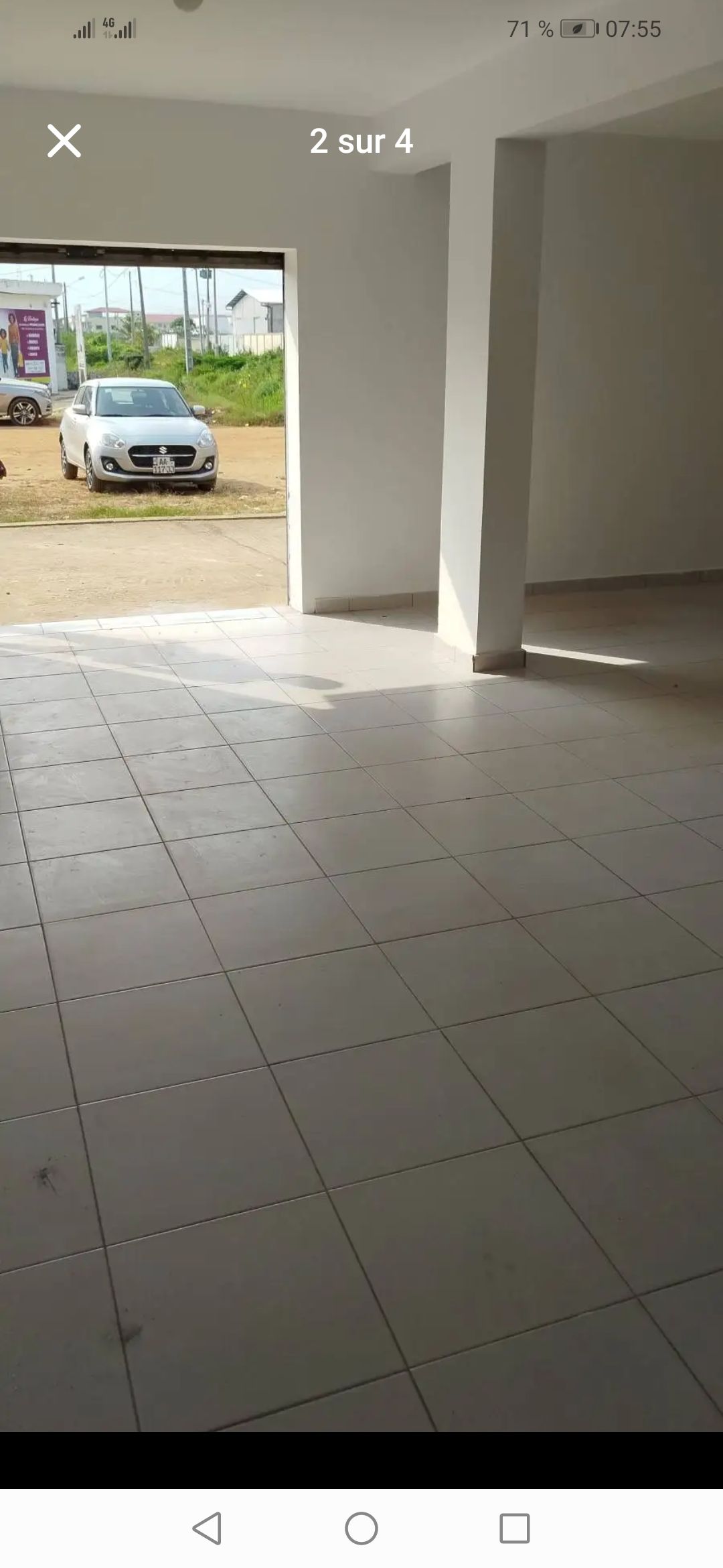 Magasin en location